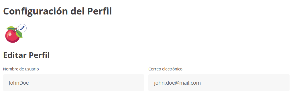 Información del perfil de slotsmate